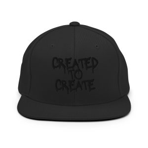 Created To Create Snapback Hat