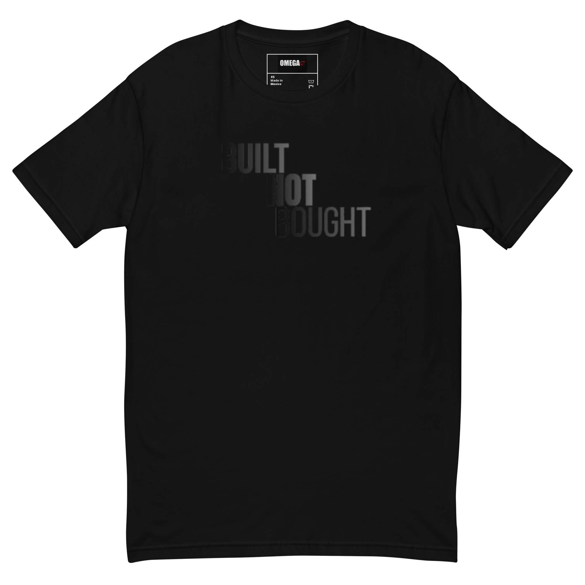 Staggered Built Not Bought Tshirt