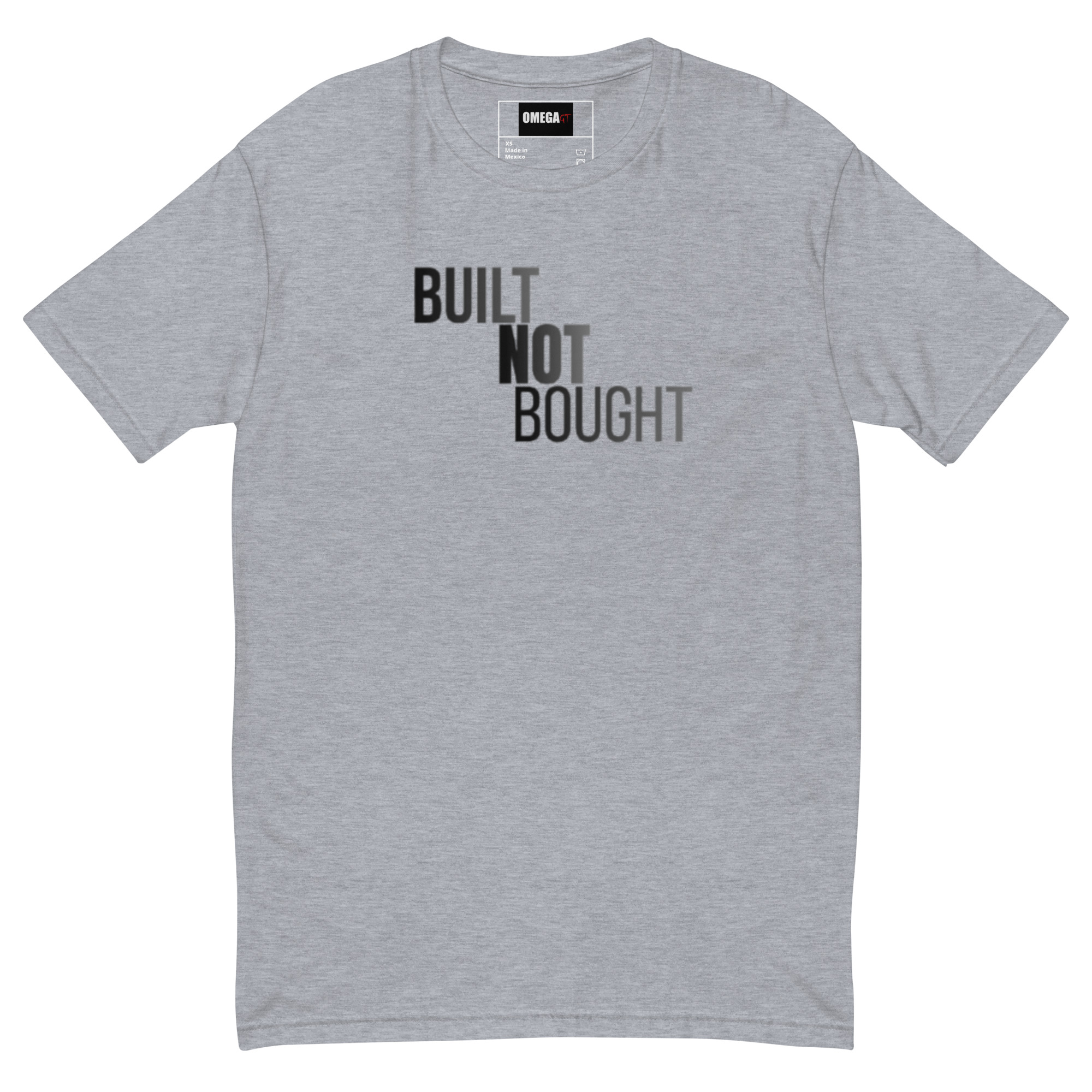 Staggered Built Not Bought Tshirt - Image 4