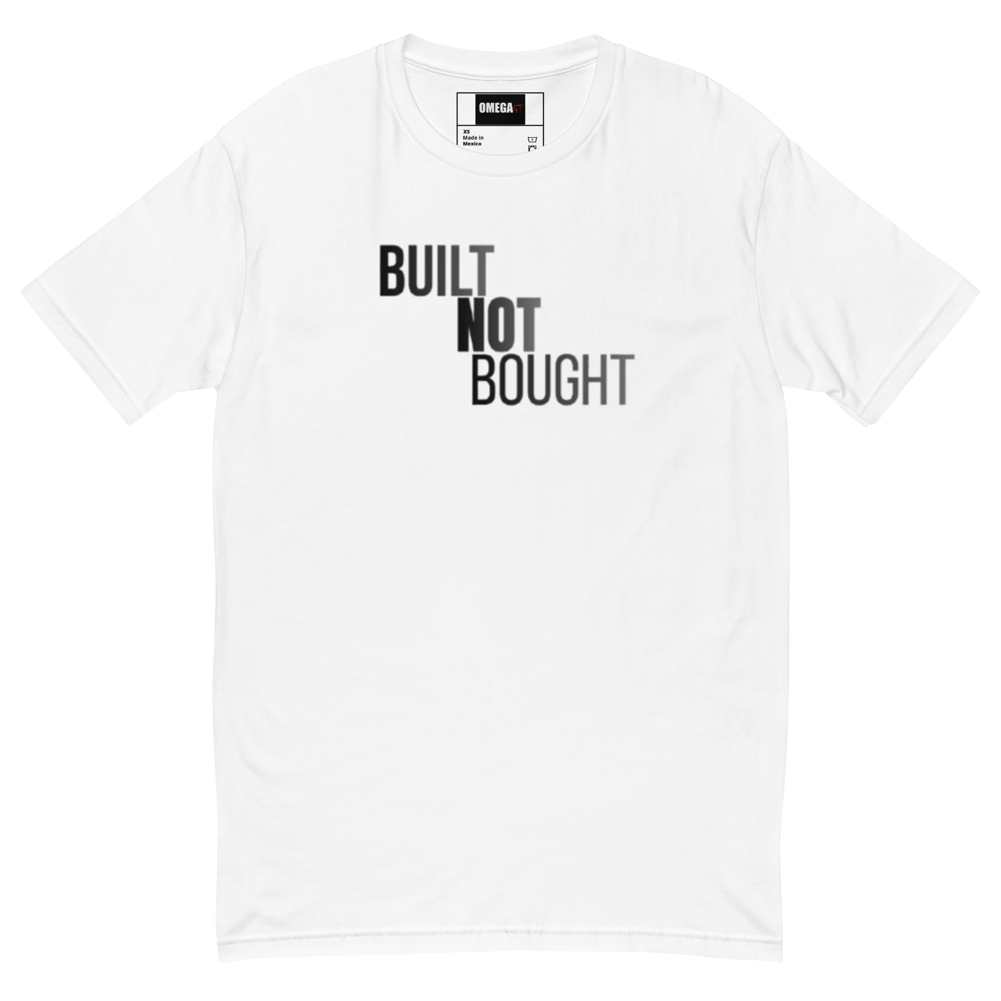 Staggered Built Not Bought Tshirt - Image 10