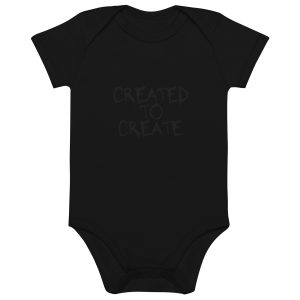 Created to Create Baby Onesie