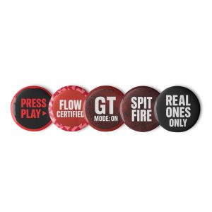 The Real Omega GT Button Set – “Energy Pack”