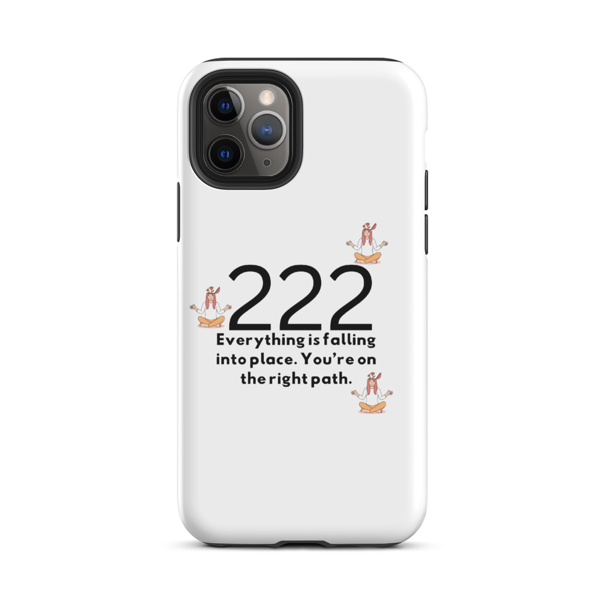 222 Angel Number Phone Case – Alignment, Balance & Inner Peace - Image 2