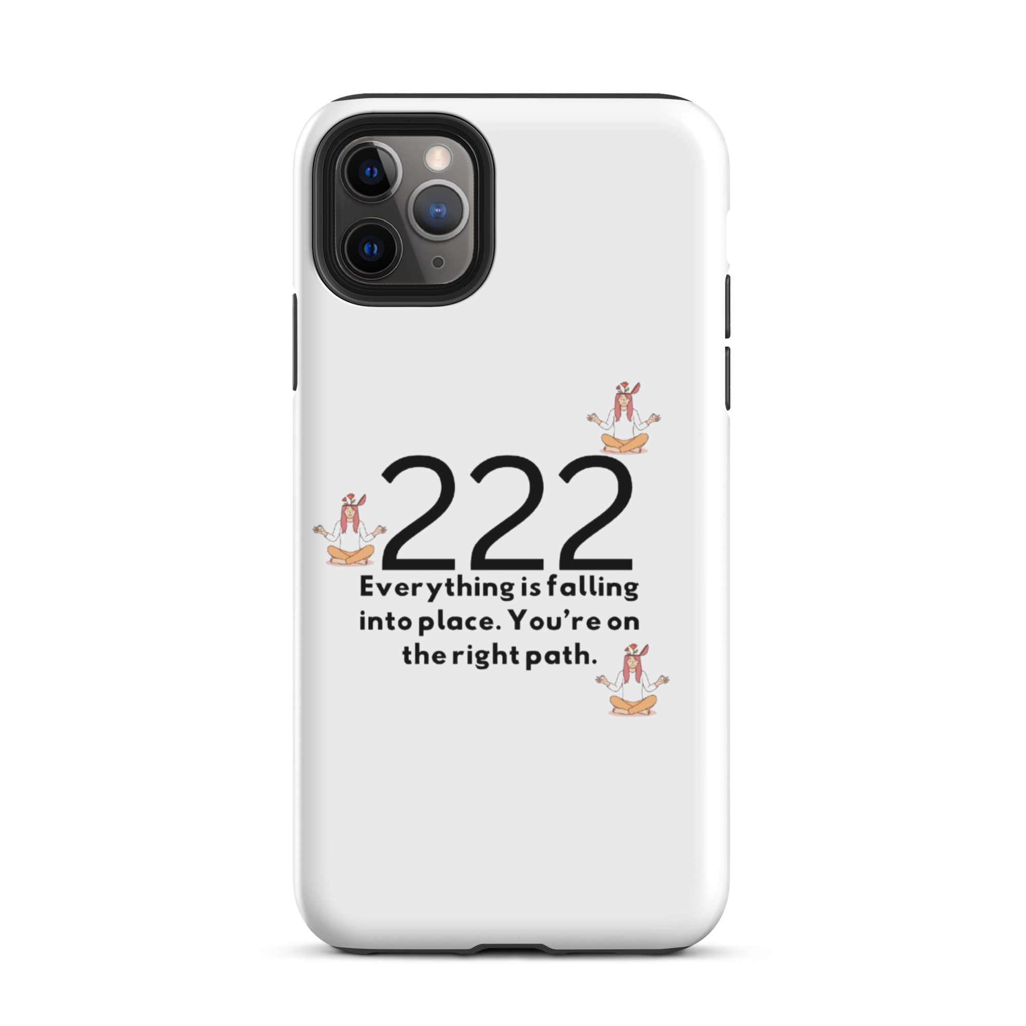 222 Angel Number Phone Case – Alignment, Balance & Inner Peace - Image 3