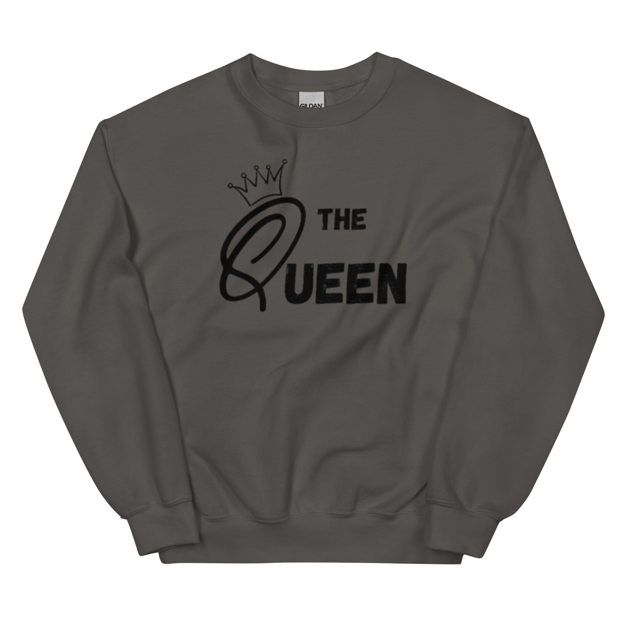 "The Queen" Couples Sweatshirt - Image 3