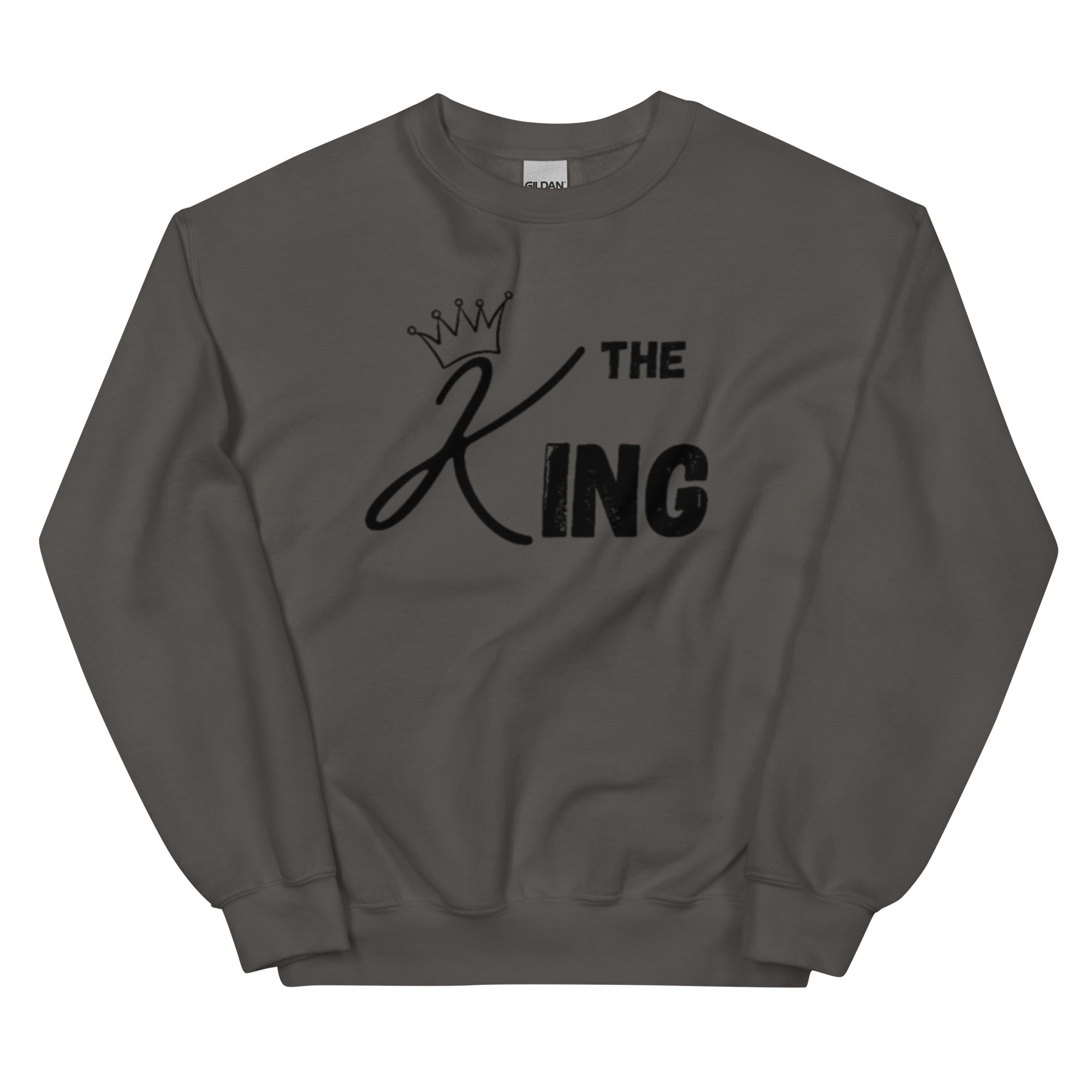 "The King" Couples Sweatshirt - Image 3