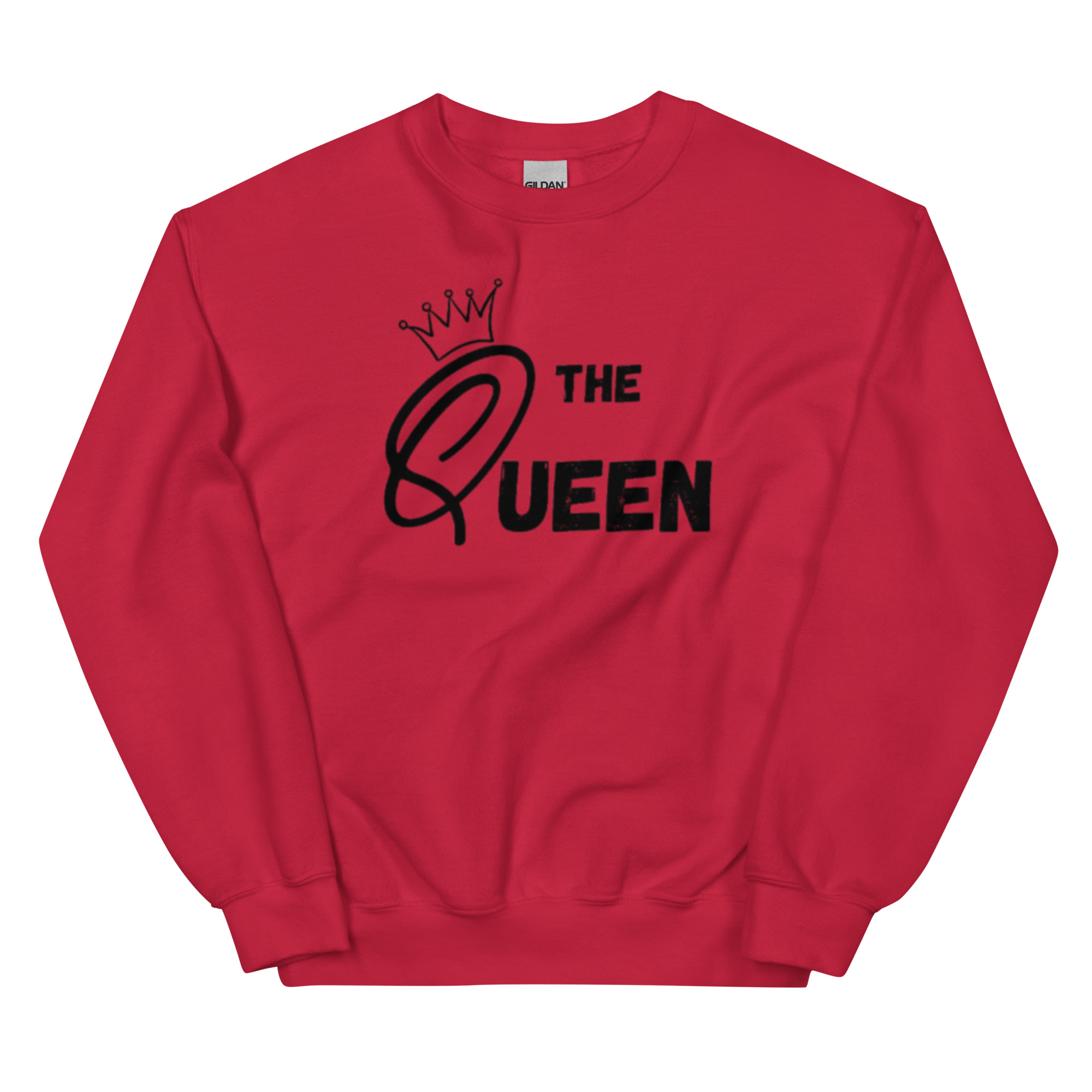 "The Queen" Couples Sweatshirt - Image 31
