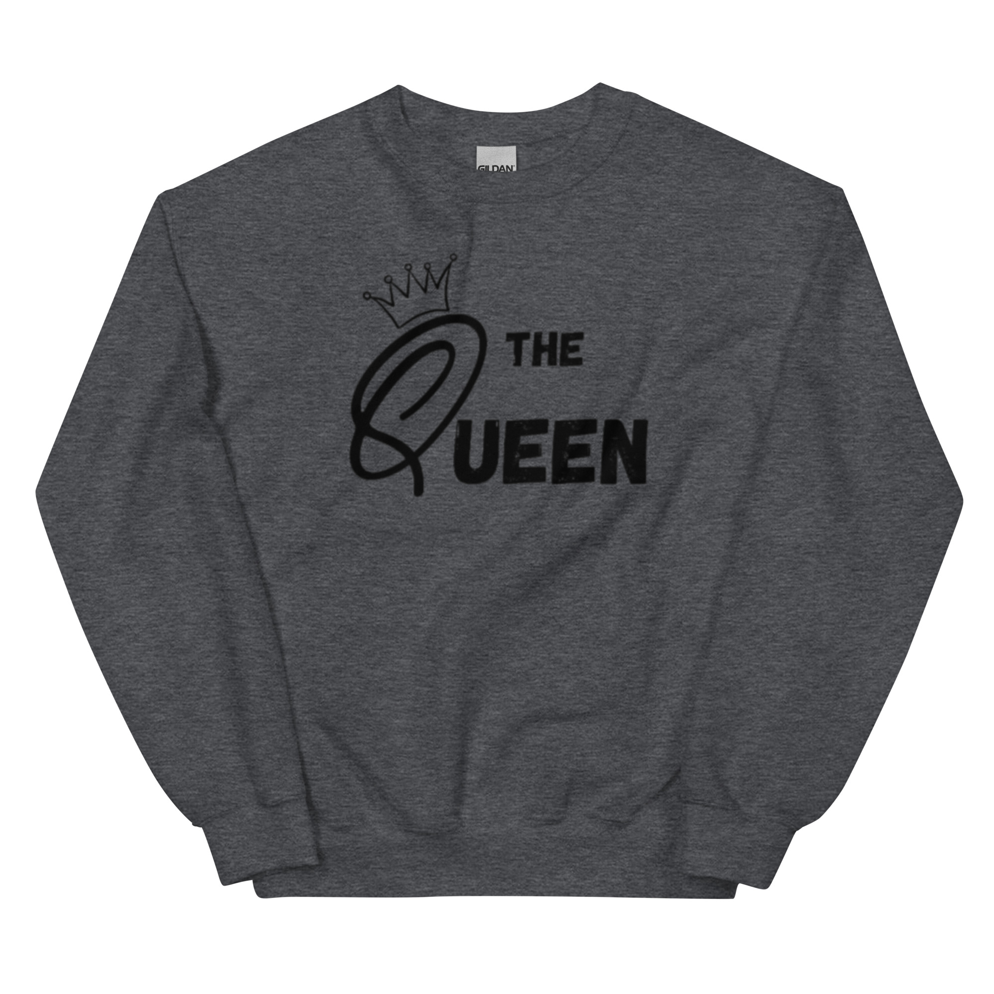 "The Queen" Couples Sweatshirt - Image 4