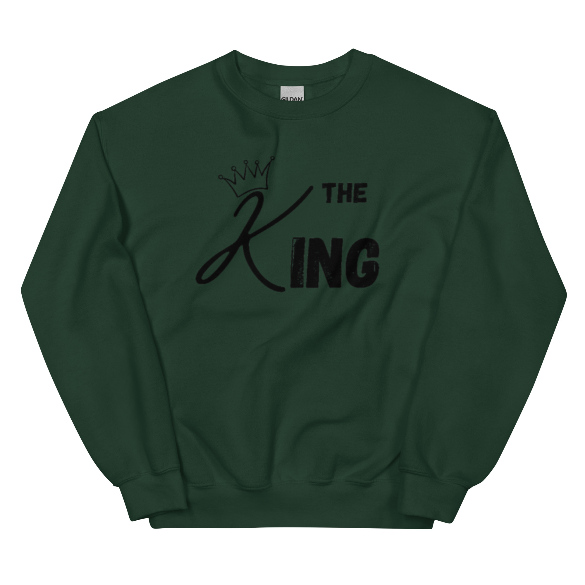 "The King" Couples Sweatshirt - Image 5