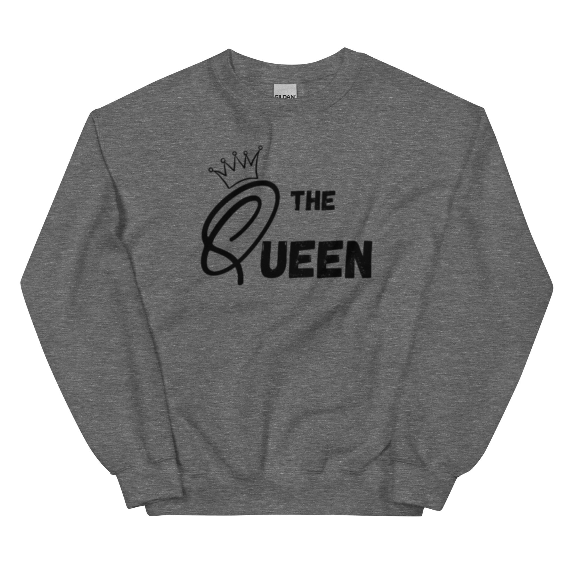 "The Queen" Couples Sweatshirt - Image 24
