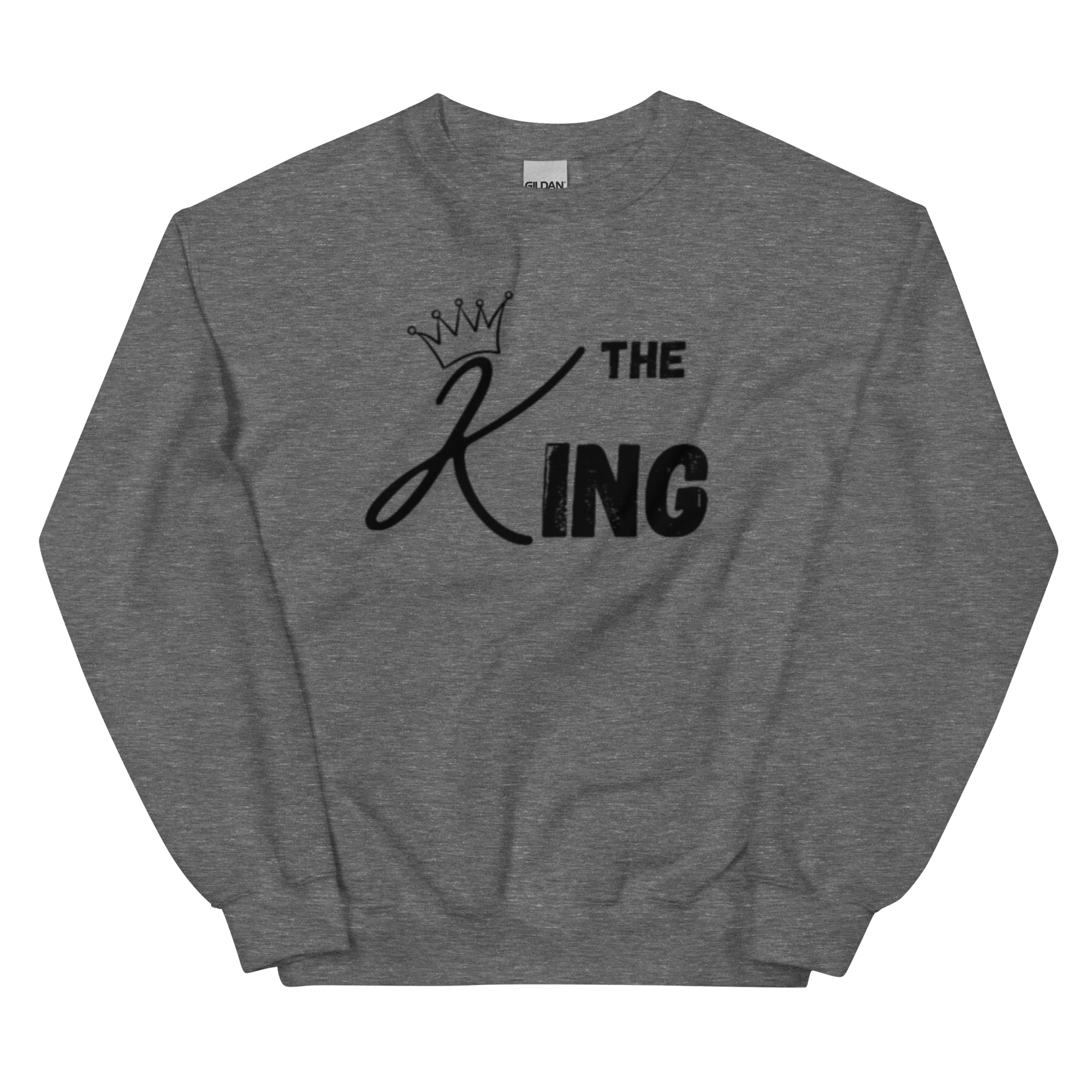 "The King" Couples Sweatshirt - Image 24