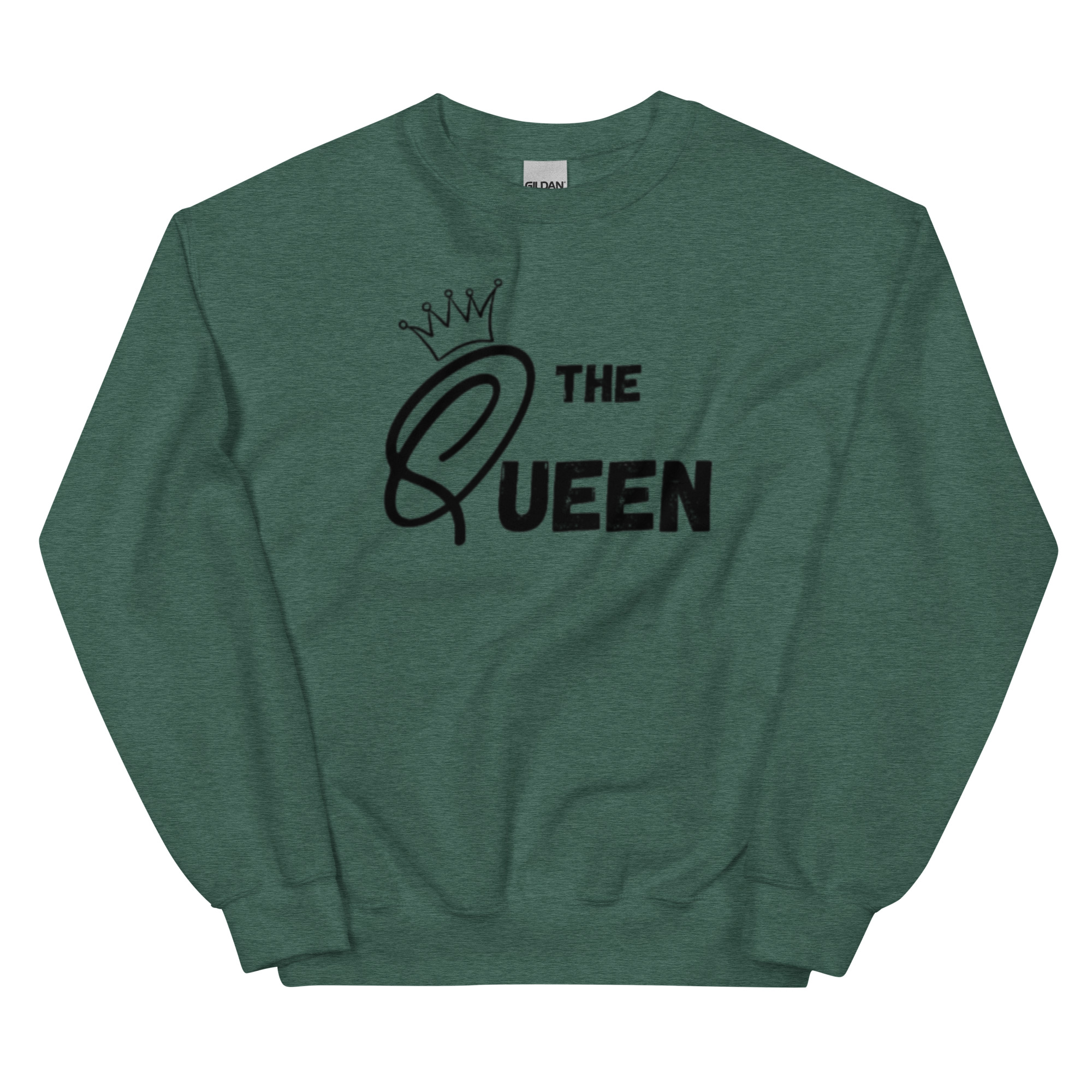 "The Queen" Couples Sweatshirt - Image 28