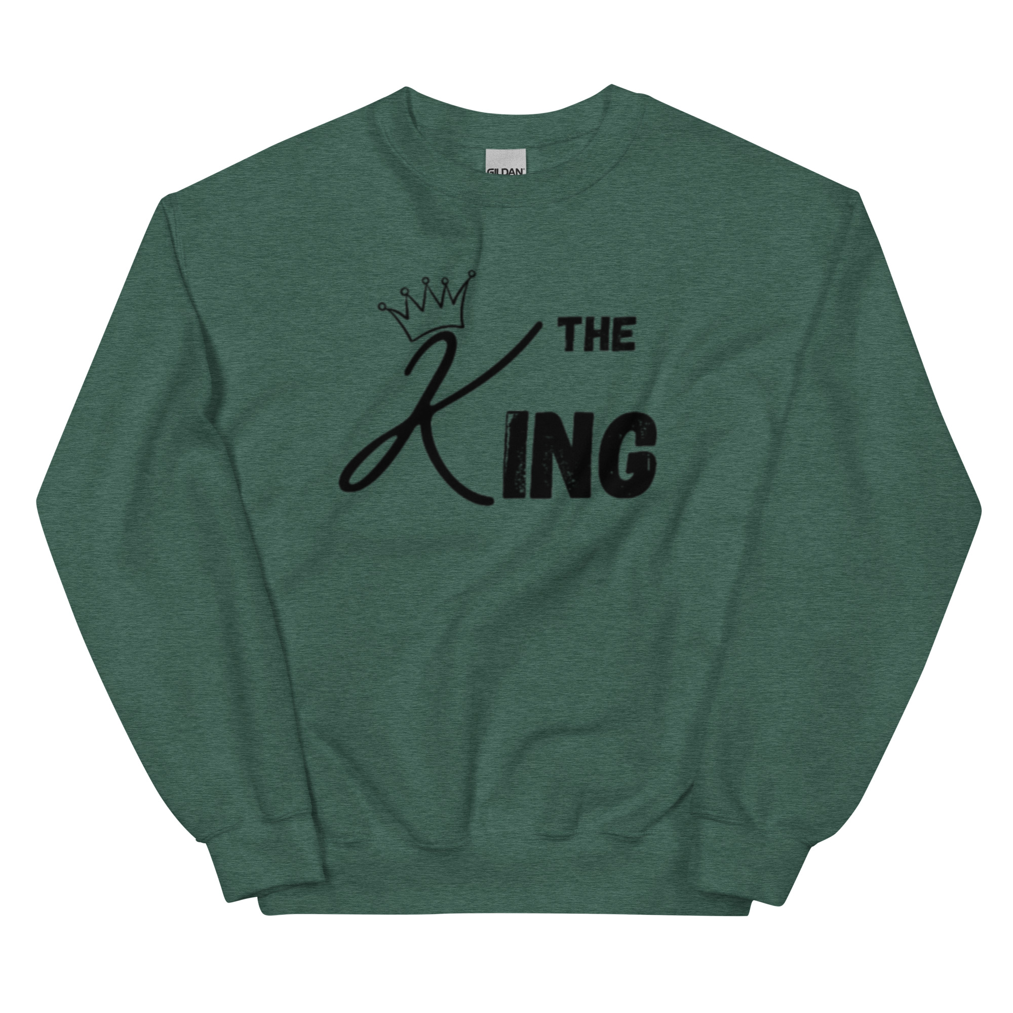 "The King" Couples Sweatshirt - Image 28