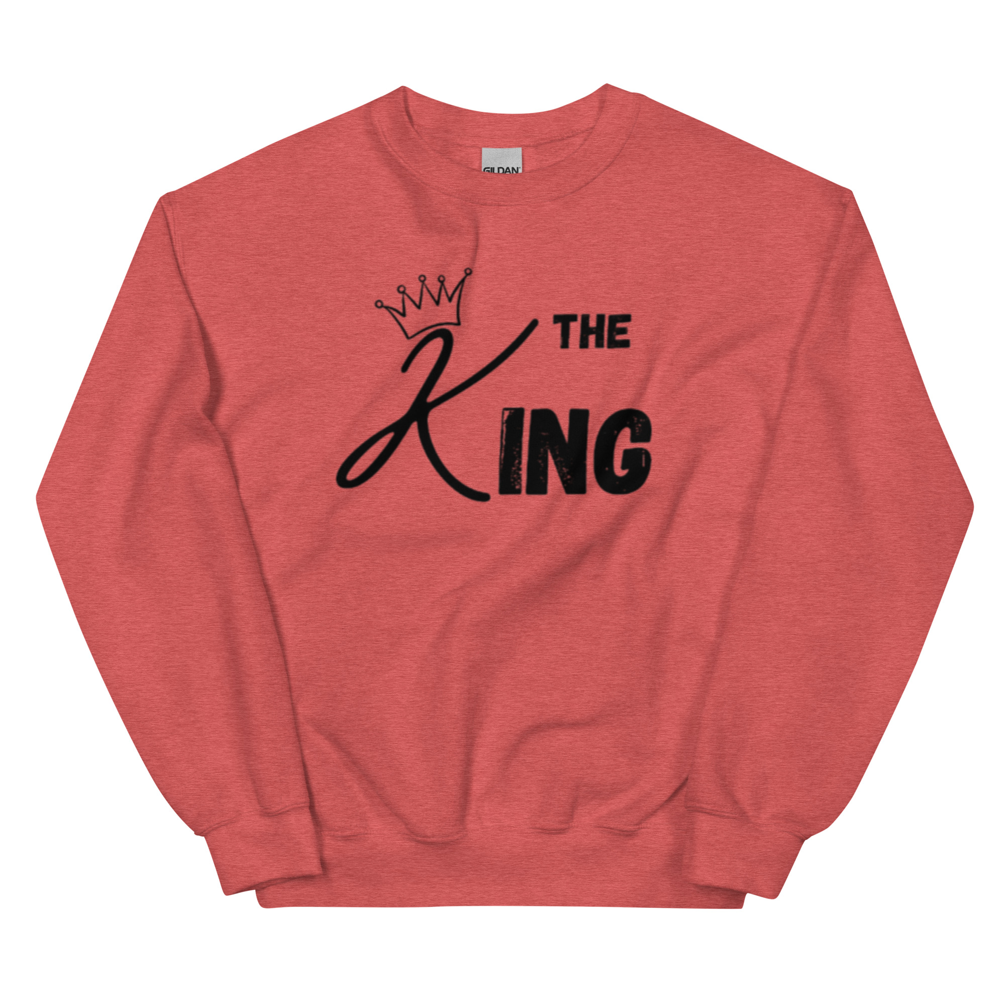 "The King" Couples Sweatshirt - Image 27