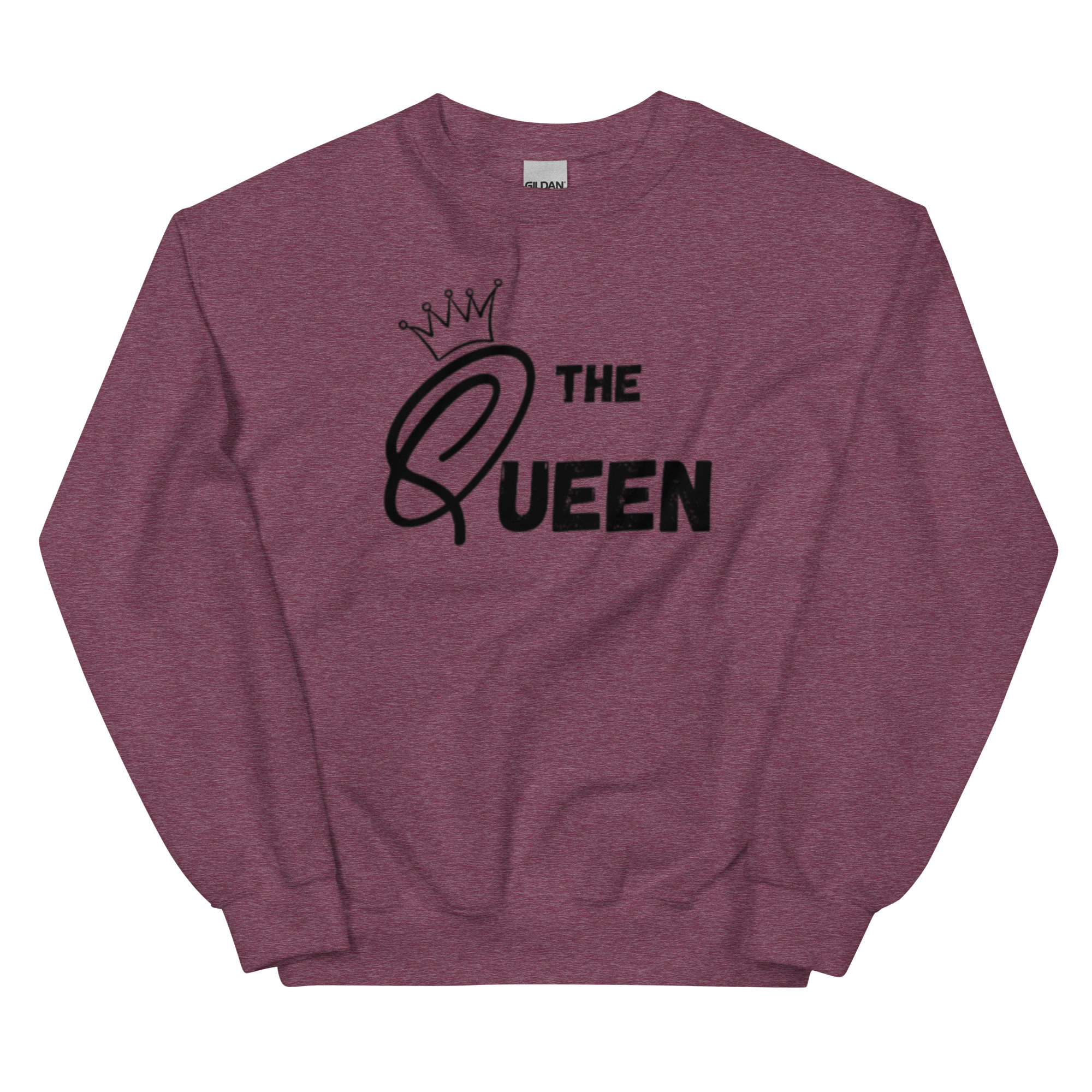 "The Queen" Couples Sweatshirt - Image 32