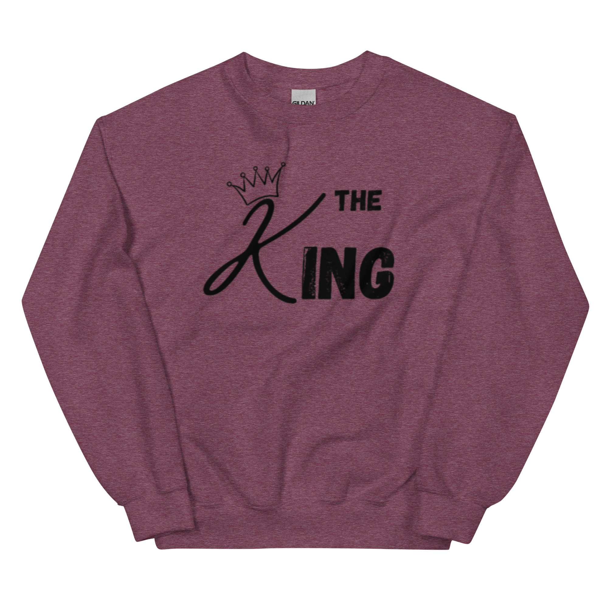 "The King" Couples Sweatshirt - Image 32