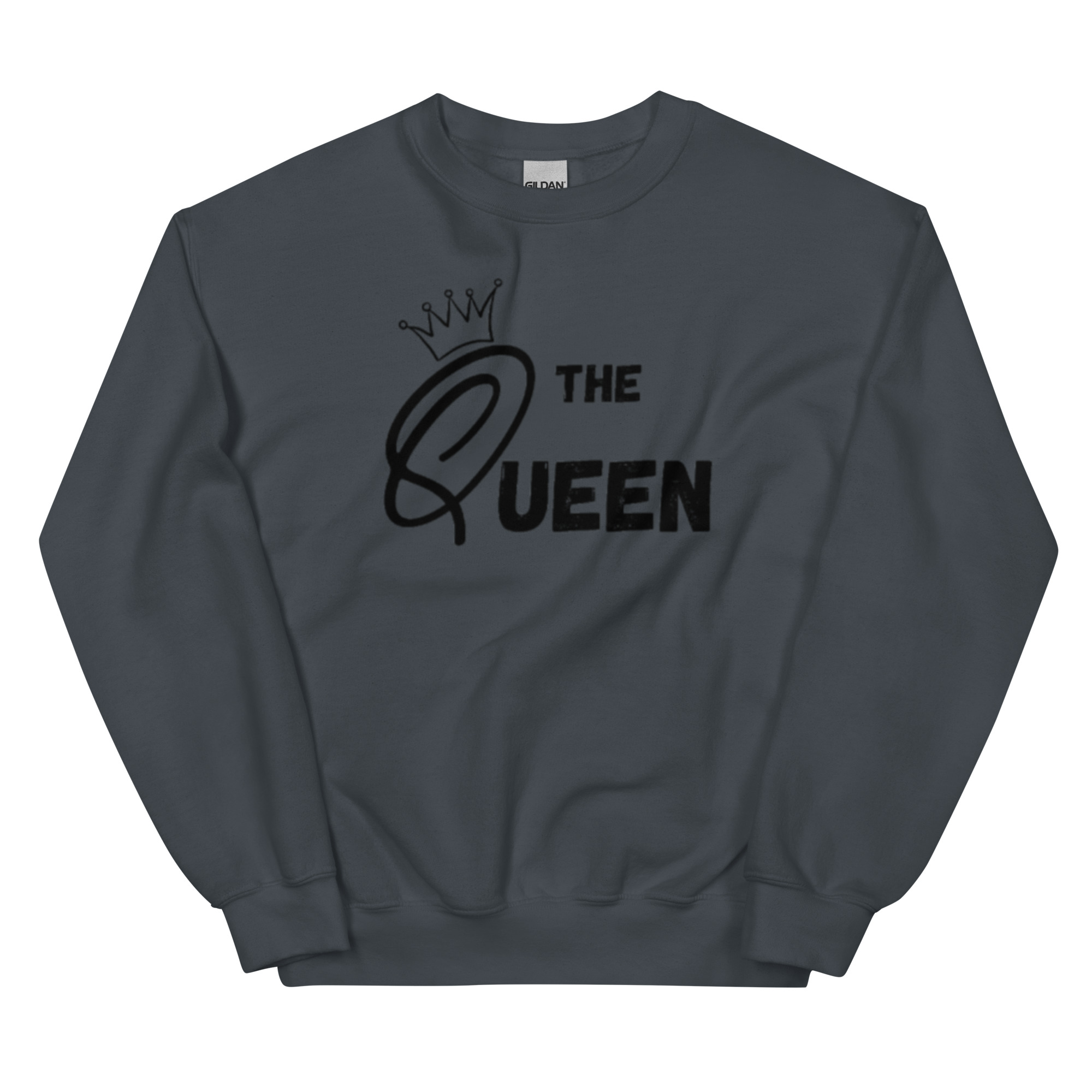 "The Queen" Couples Sweatshirt - Image 33
