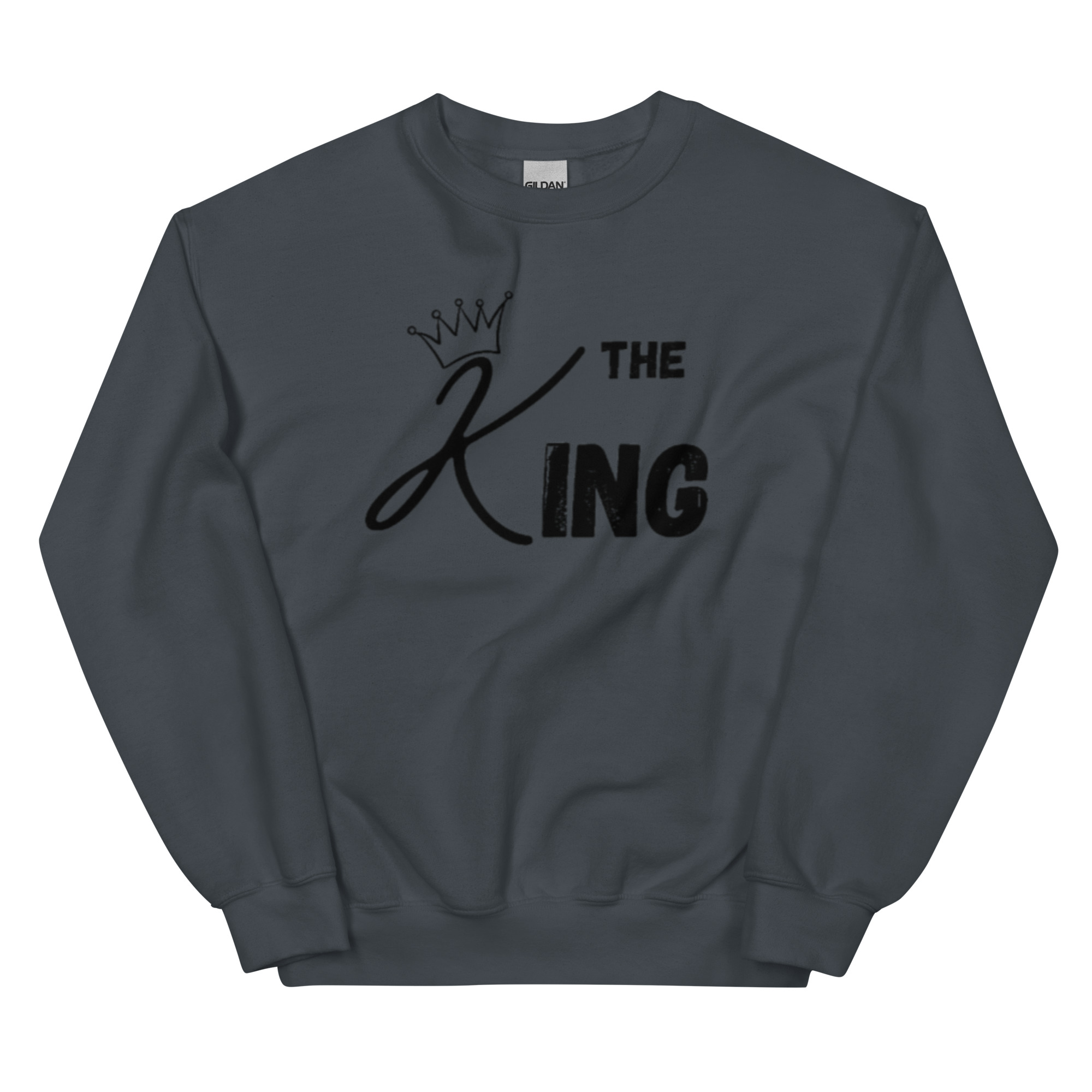 "The King" Couples Sweatshirt - Image 33