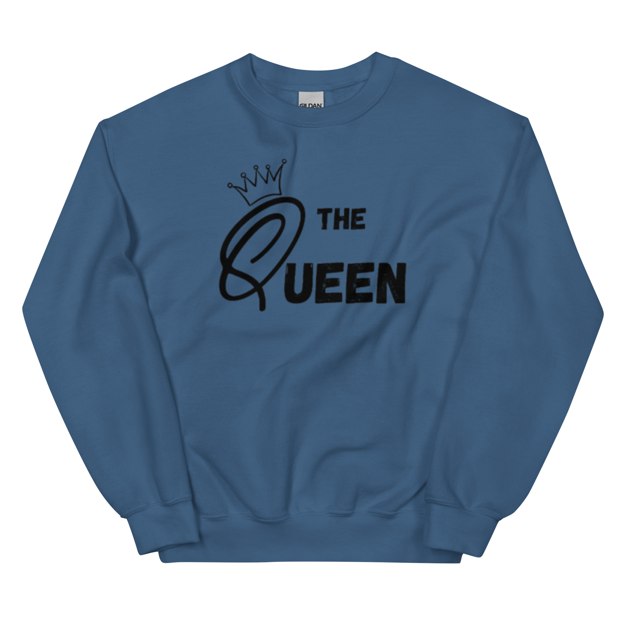 "The Queen" Couples Sweatshirt - Image 6