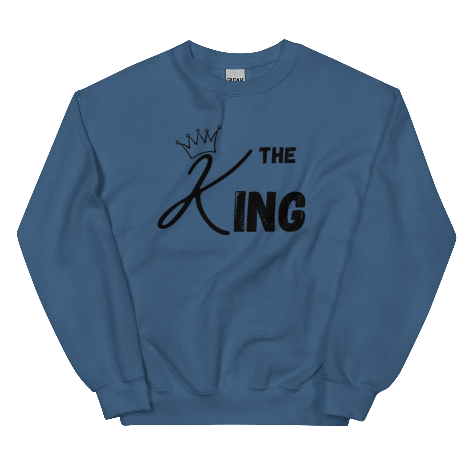 "The King" Couples Sweatshirt - Image 6
