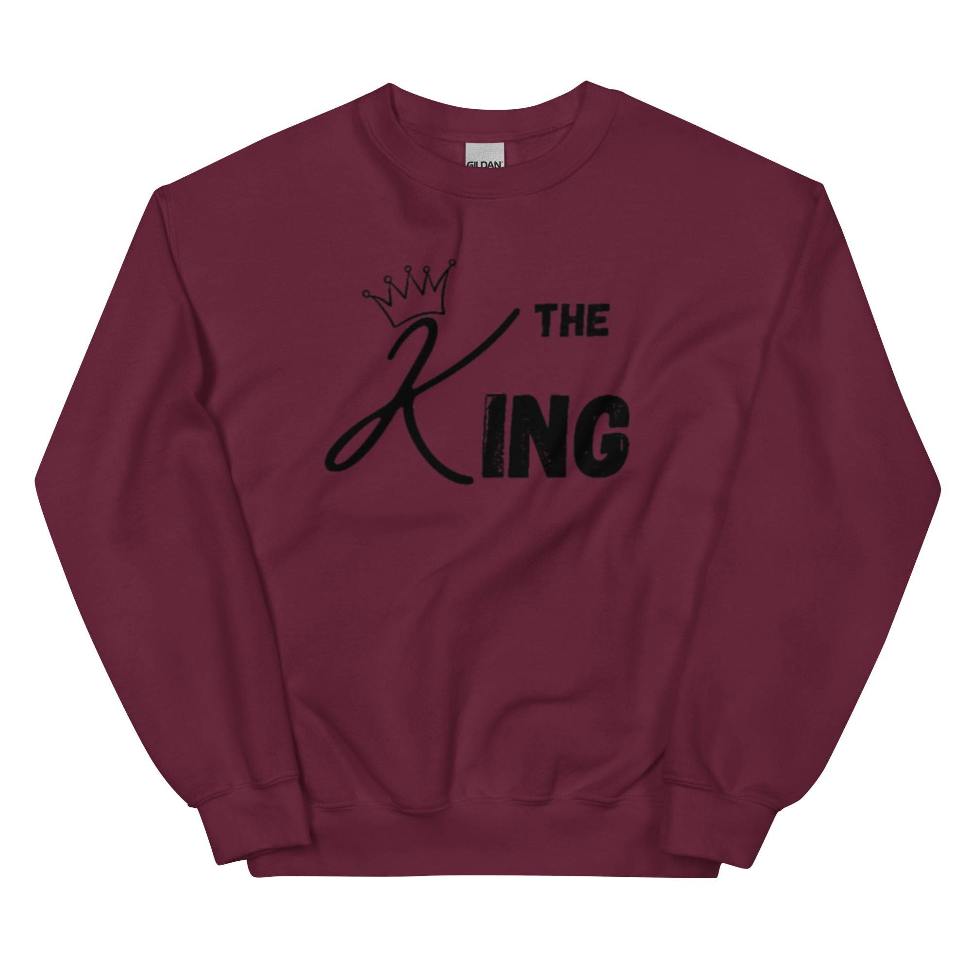 "The King" Couples Sweatshirt - Image 9