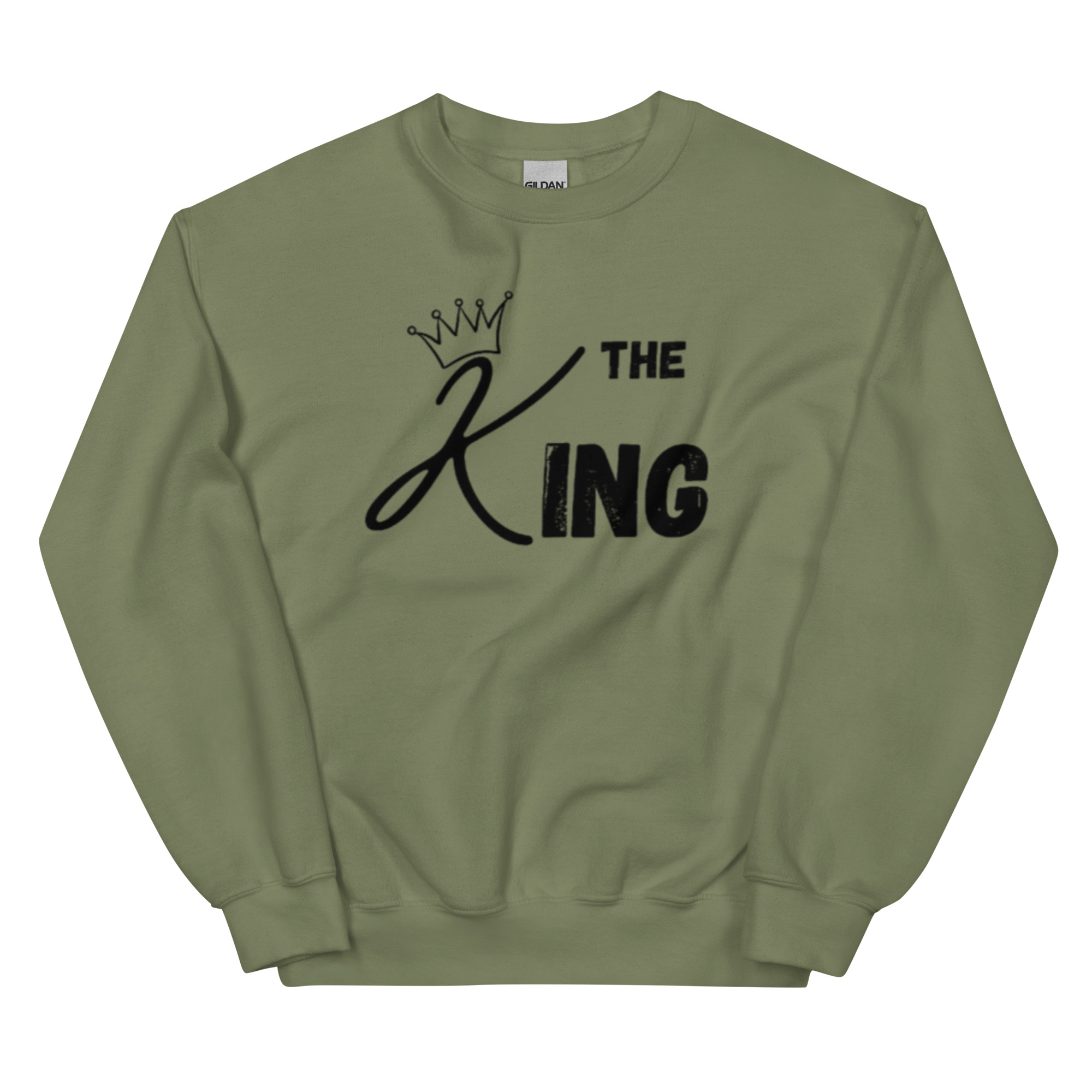 "The King" Couples Sweatshirt - Image 10