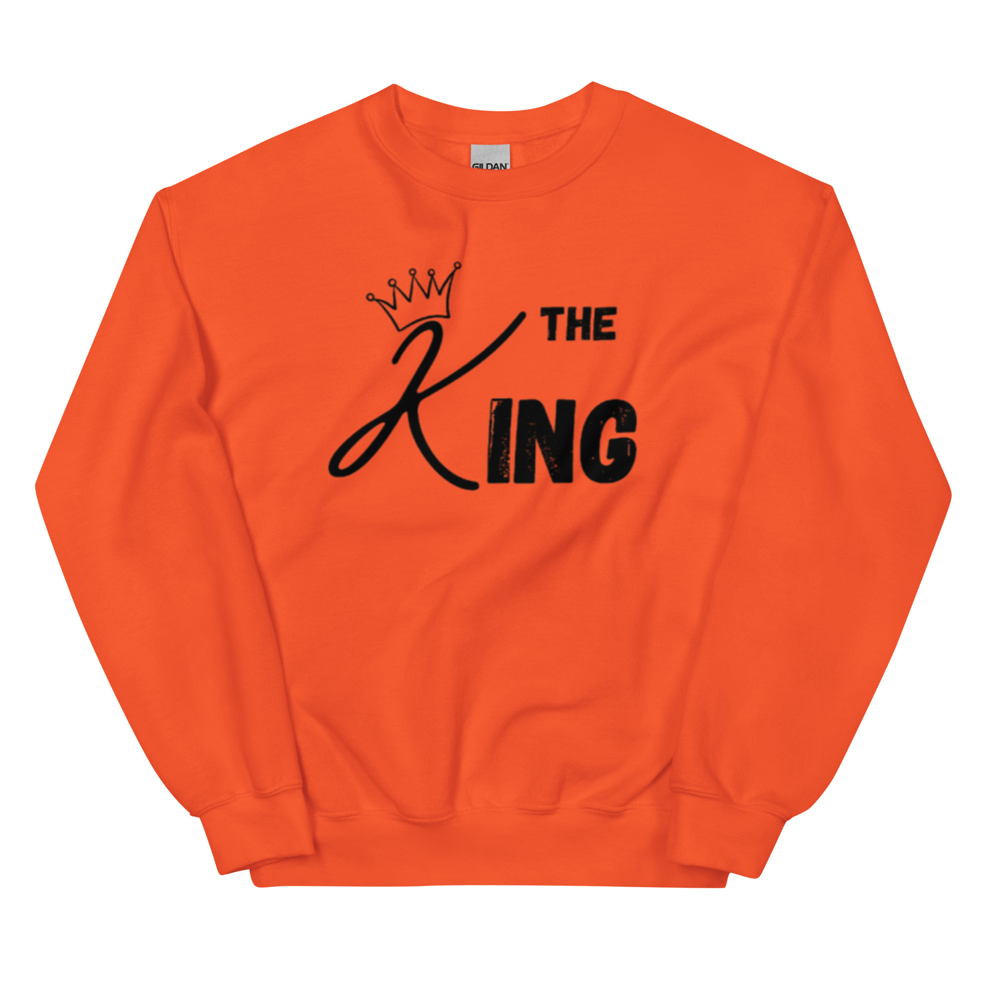 "The King" Couples Sweatshirt - Image 25