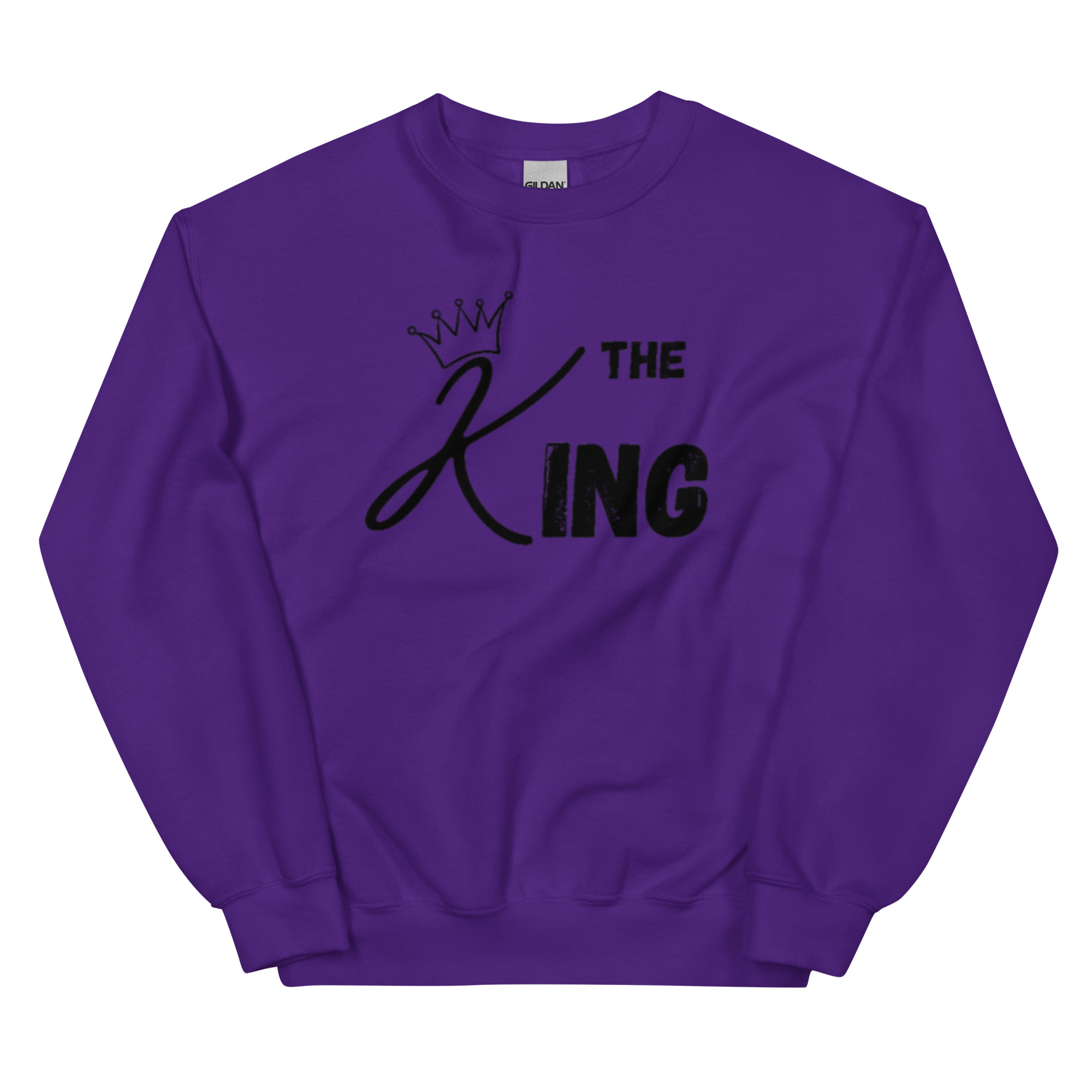 "The King" Couples Sweatshirt - Image 22