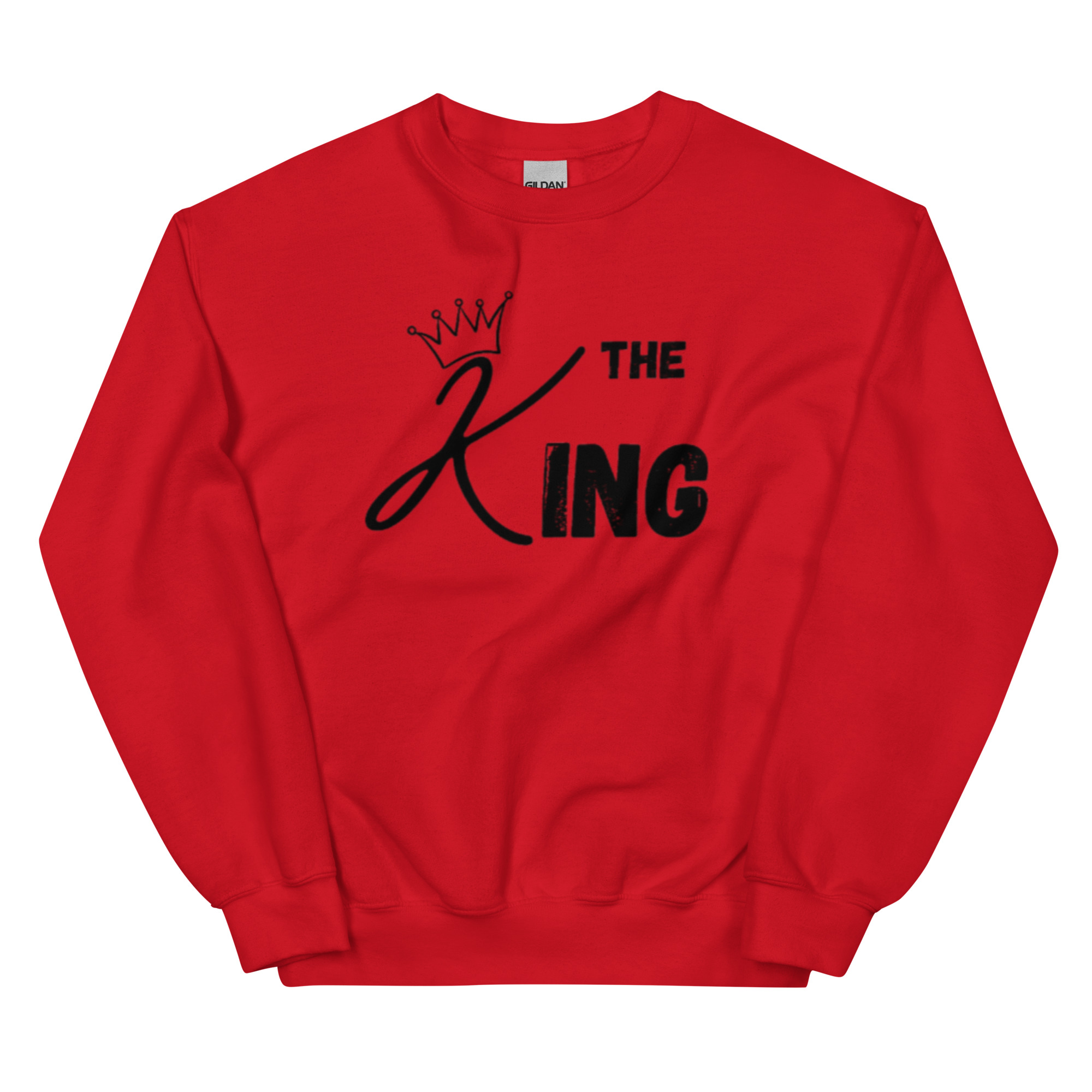 "The King" Couples Sweatshirt - Image 12