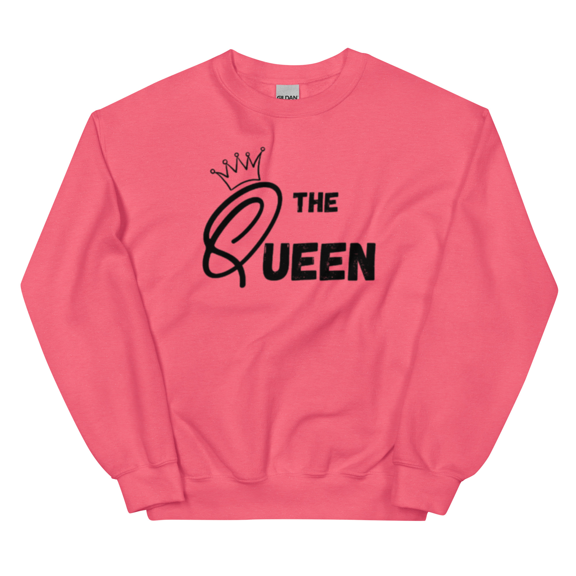 "The Queen" Couples Sweatshirt - Image 30