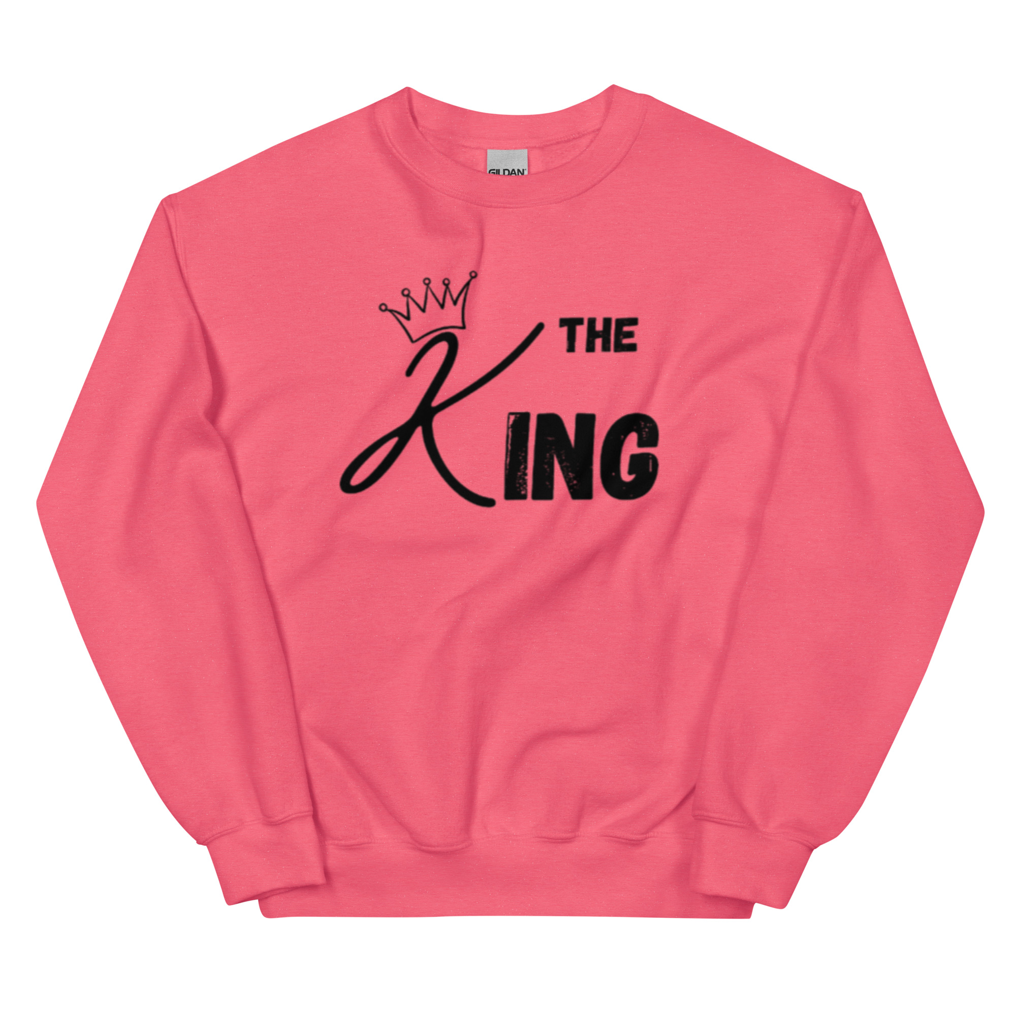 "The King" Couples Sweatshirt - Image 30