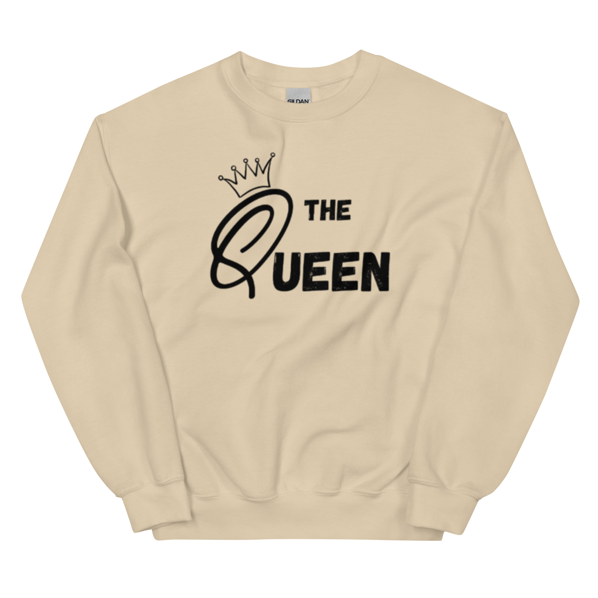 "The Queen" Couples Sweatshirt - Image 14