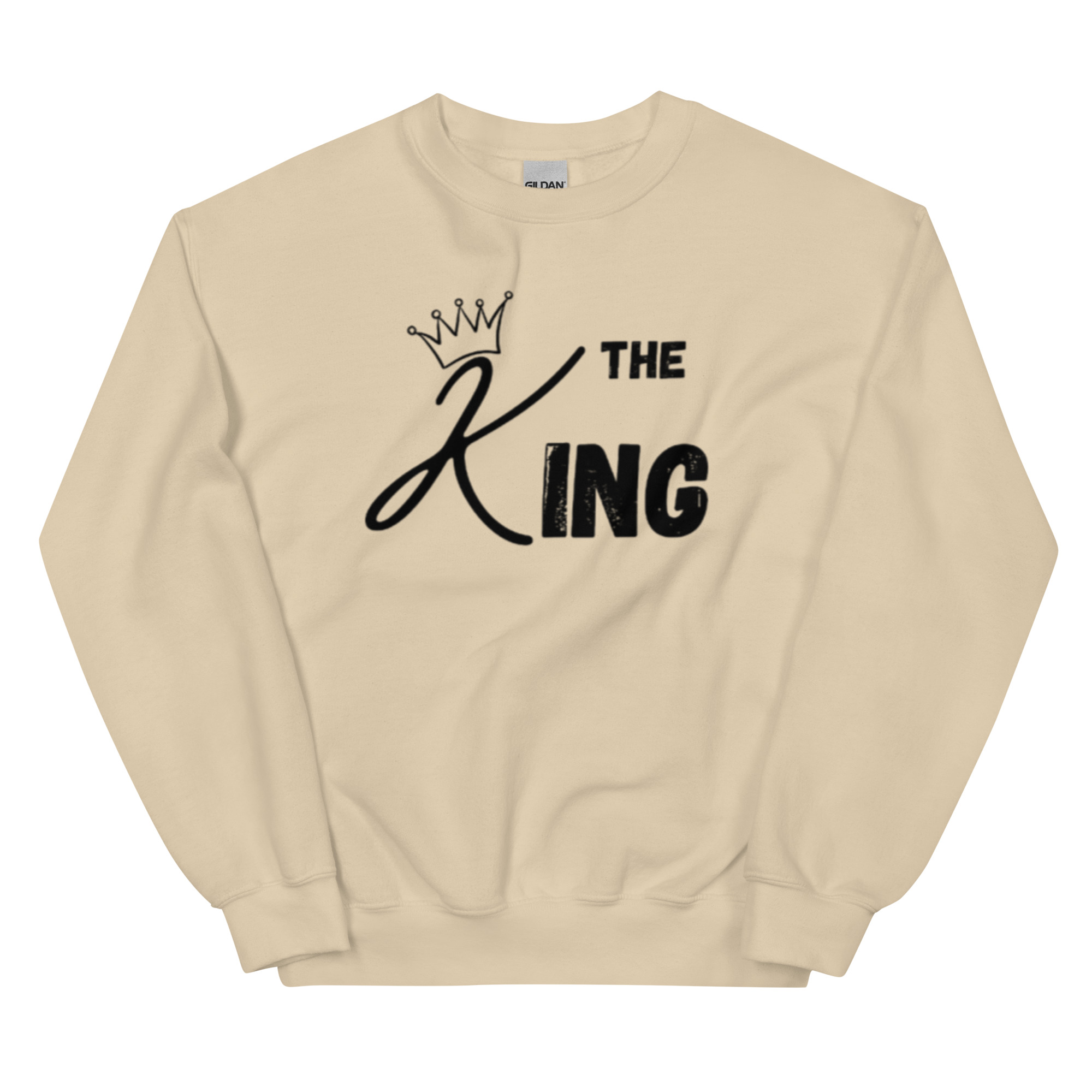 "The King" Couples Sweatshirt - Image 14