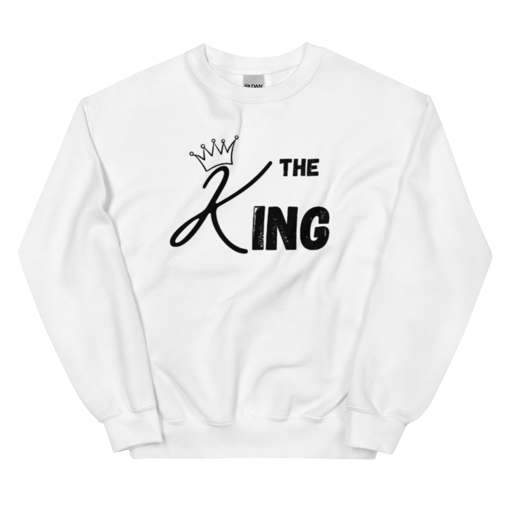 "The King" Couples Sweatshirt - Image 16