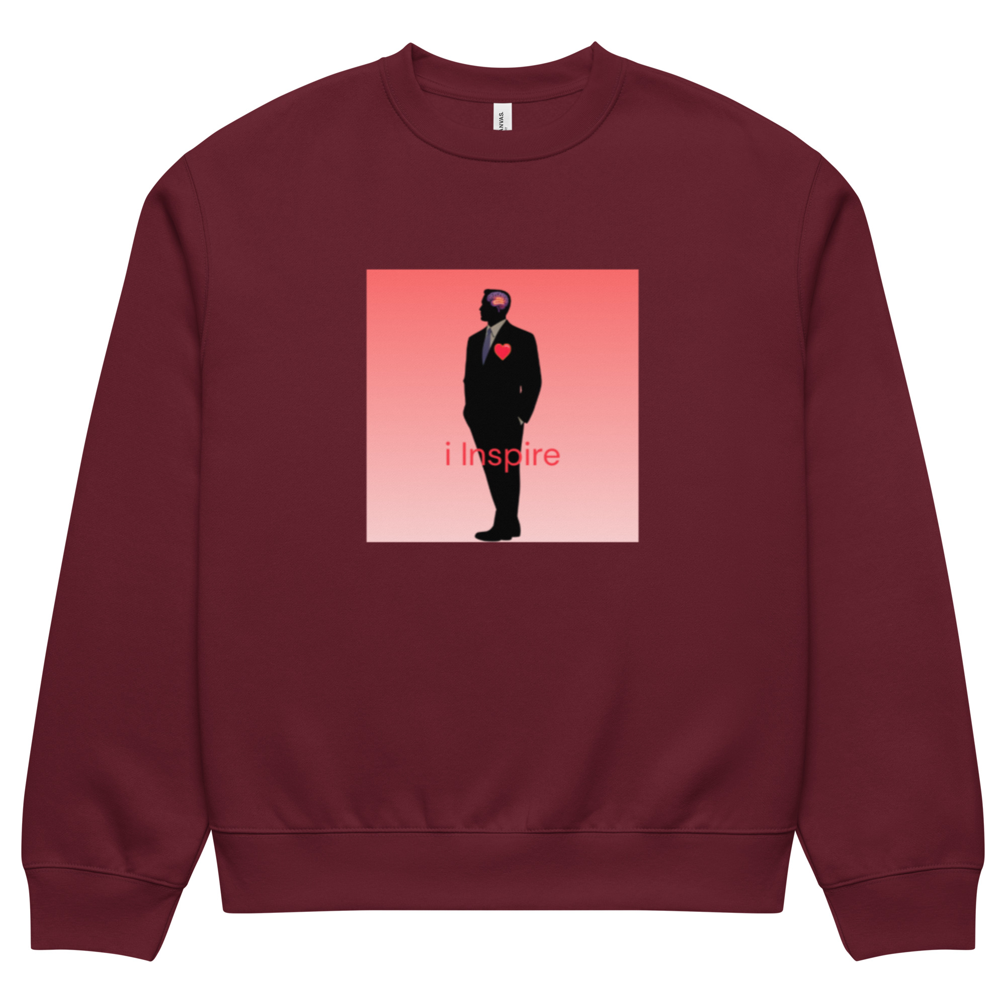 I Inspire Oversized Fleece Sweatshirt - Image 4