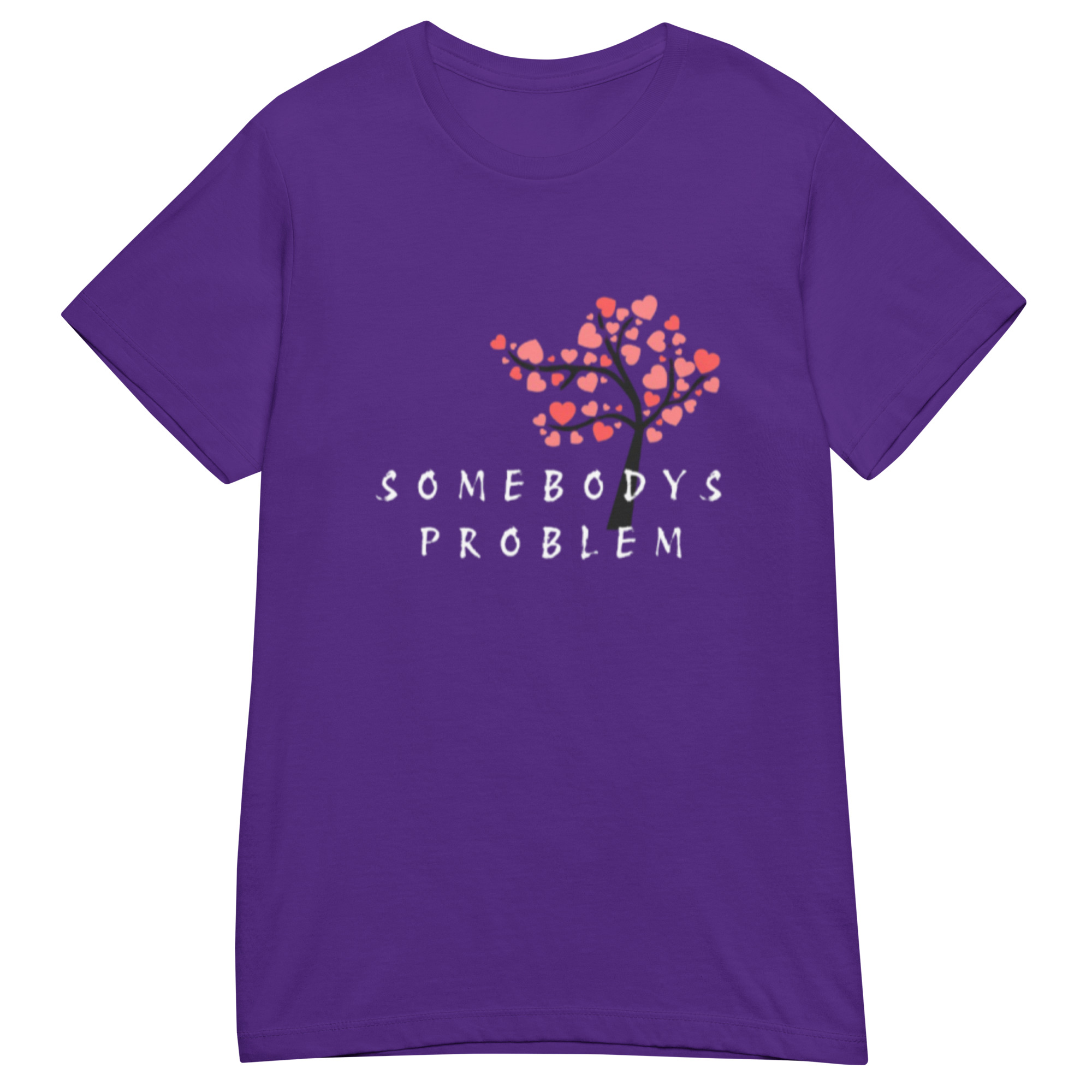 “Somebody’s Problem” Tee (Her Shirt) Couples Tshirt - Image 7